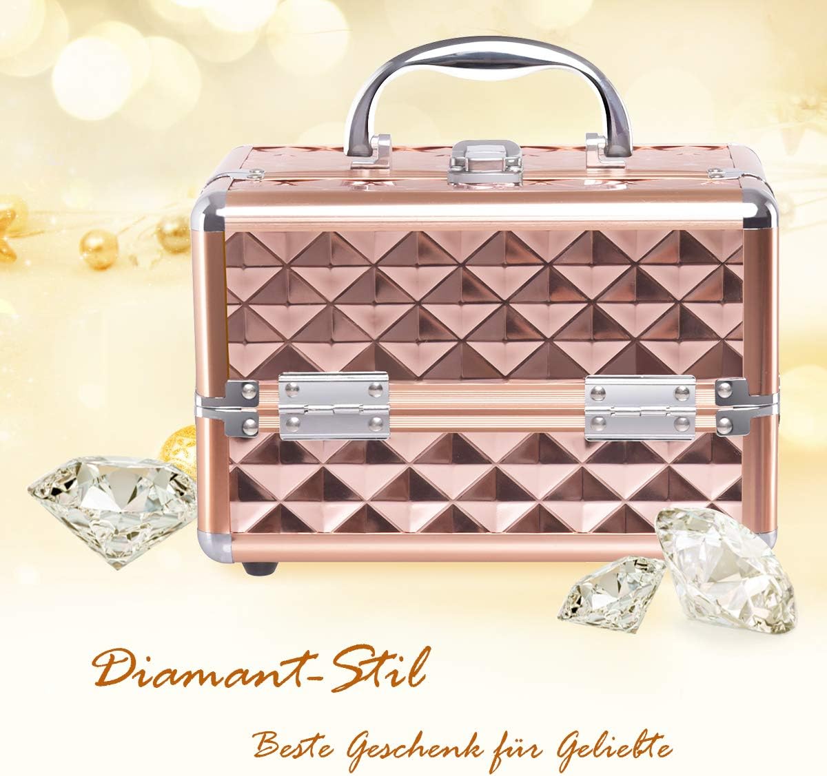 Costway COSTWAY Beauty Case Schminkkoffer Kosmetikkoffer