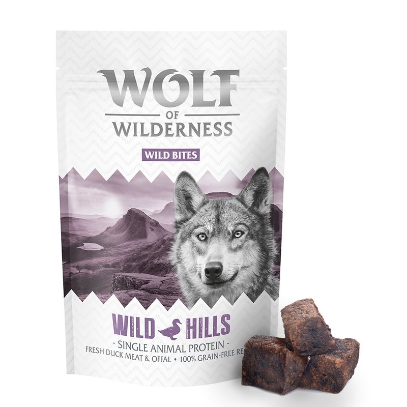 Wolf of Wilderness Snack - Wild Bites 180 g