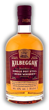 Kilbeggan Single Pot Still Kilbeggan Single Pot Still Limites Edition. 0,7	 Liter - Vol 43%