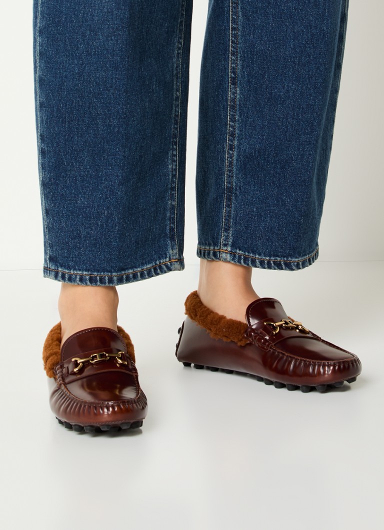 Tod's Gommino Macro moccasin made of sheepskin
