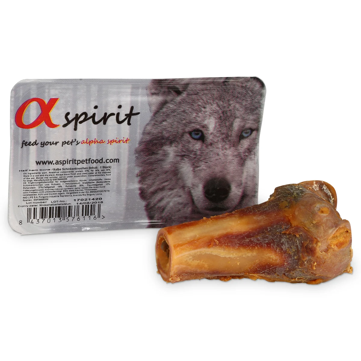 alpha spirit Schinkenknochen 1 Stück günstig kaufen bei ZooRoyal