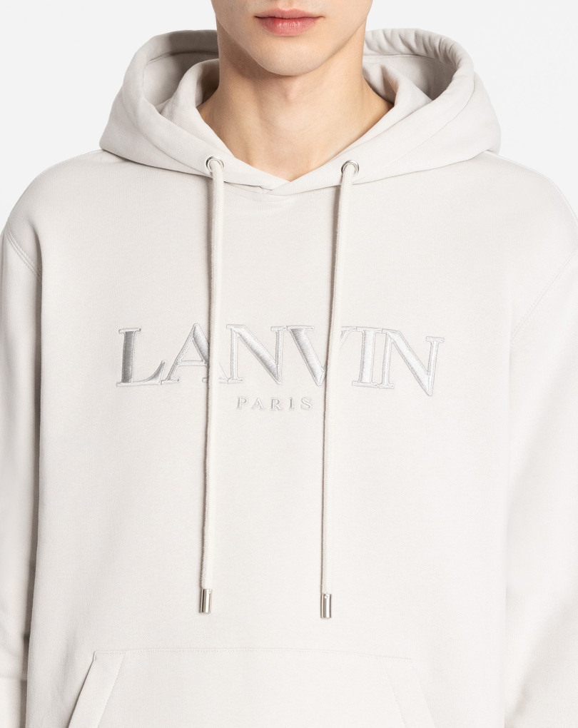 HOODIE OVERSIZE BRODÉ LANVIN PARIS