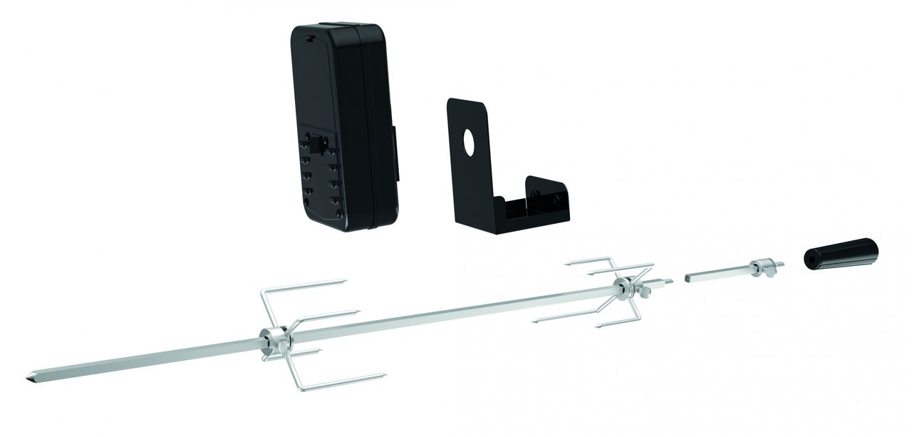 Tepro Universal-Grillspieß Set, Batteriebetrieb