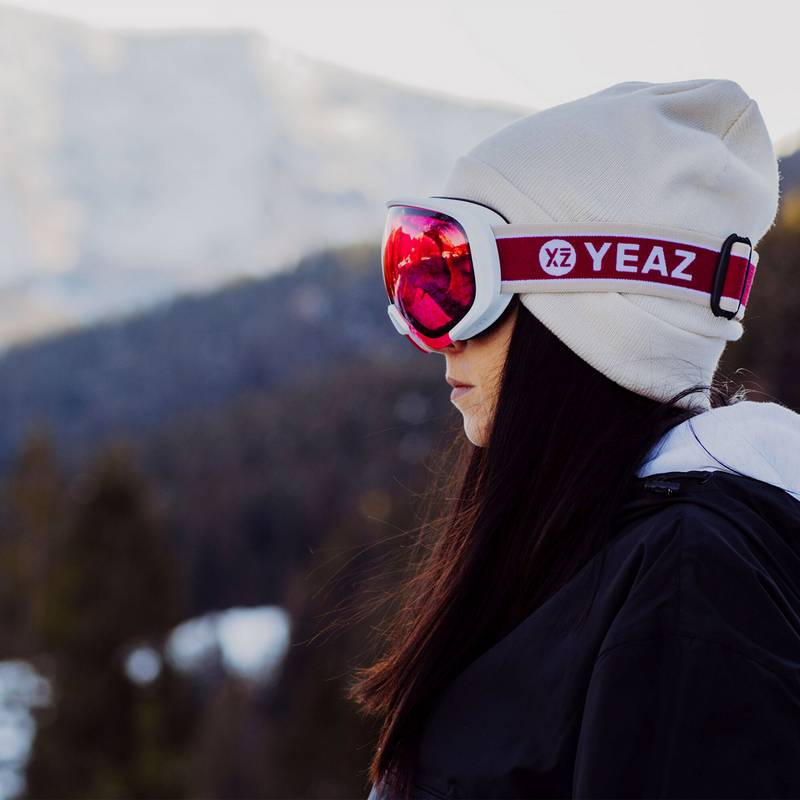 YEAZ BLACK RUN Skibrille