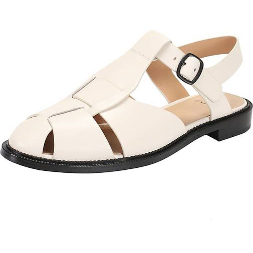 ekonika Sandalen mit stilvoller Kontrastsohle