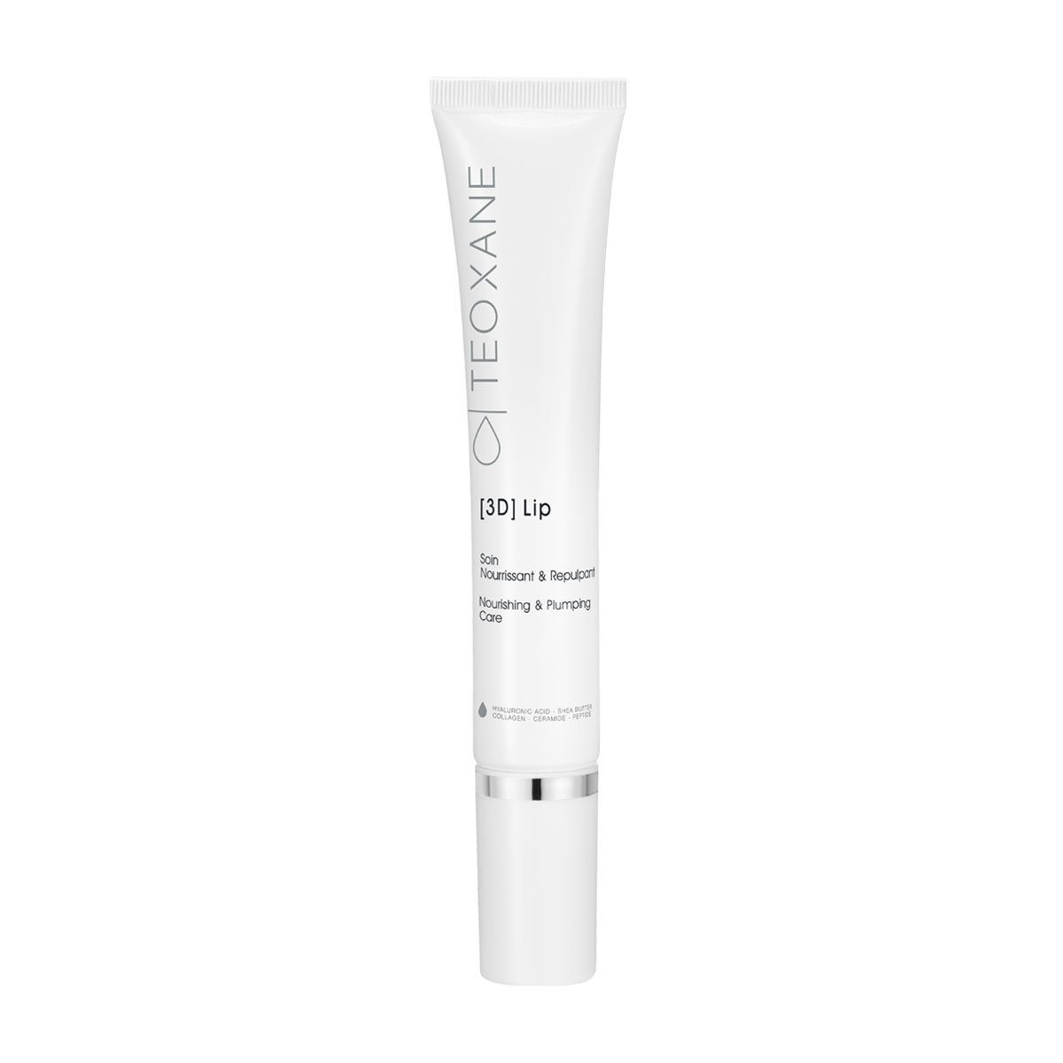 Teoxane Lippenpflegestift TEOXANE [3D] Lip, Lippenpflege mit Hyaluronsäure & Sheabutter, Lässt es die Lippen natürlich frisch aussehen