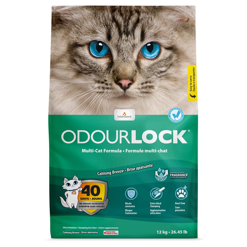 ODOURLOCK Katzenstreu Calming Breeze zu TOP-Preisen