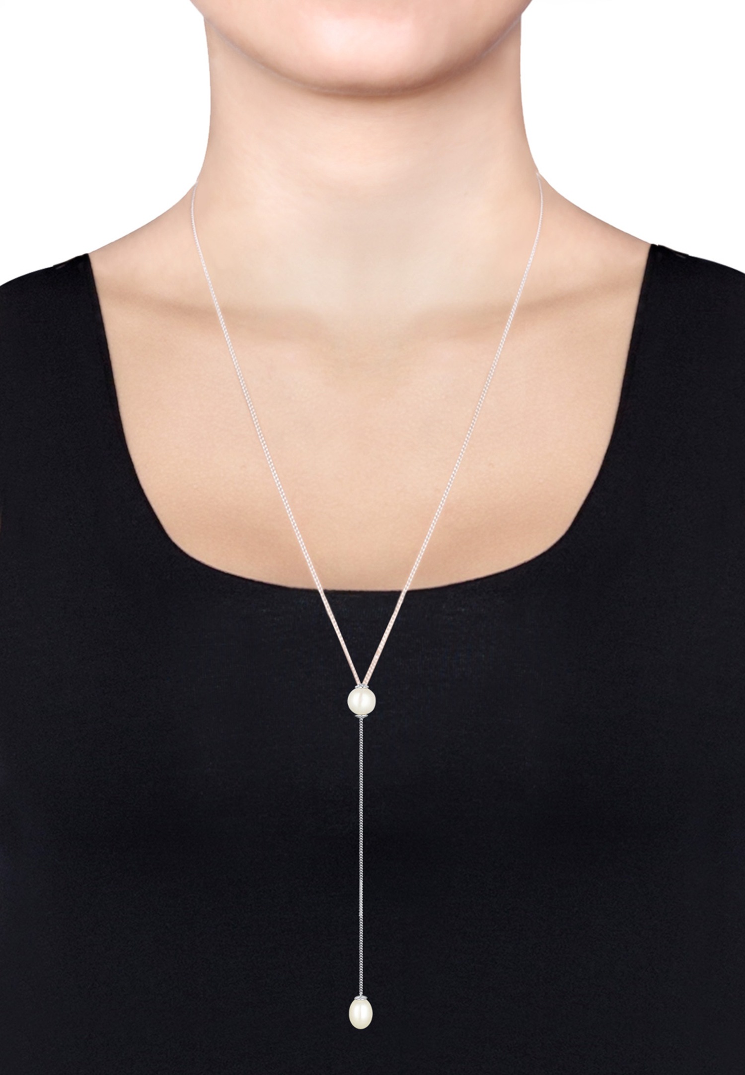 Elli Women's Freshwater Cultured Pearl (925/1000) Silver