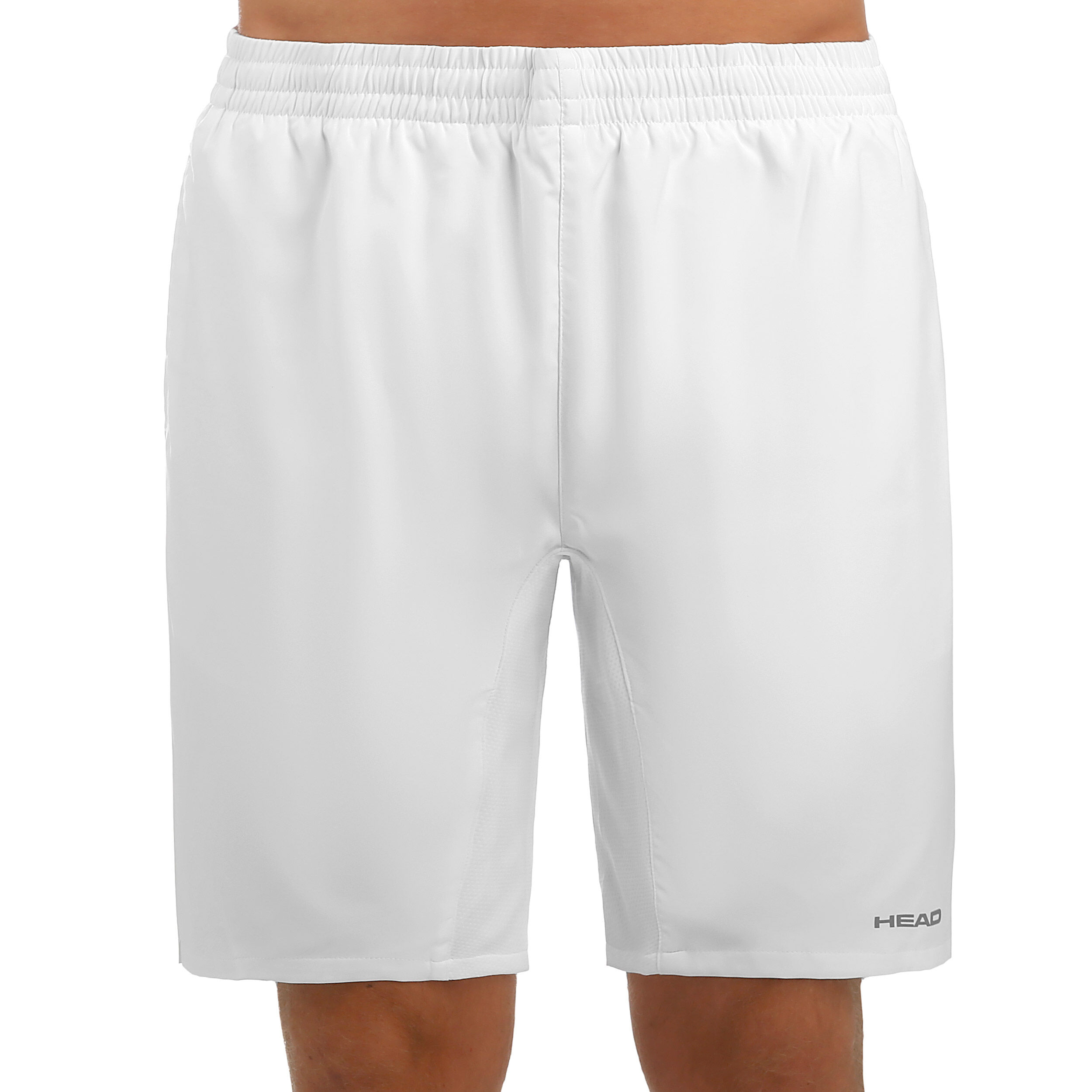 Club 9in Shorts Herren - Weiß, Silber