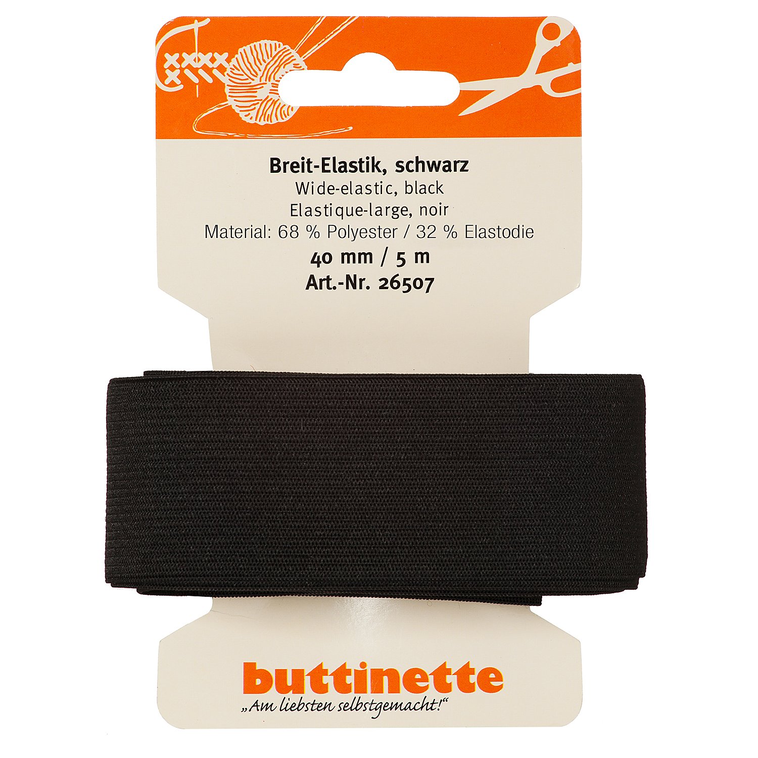 buttinette Gummiband 