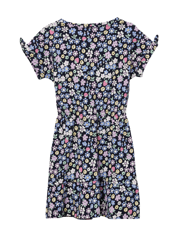 s.Oliver Kleid kurz in Blau-mehrfarbig günstig kaufen