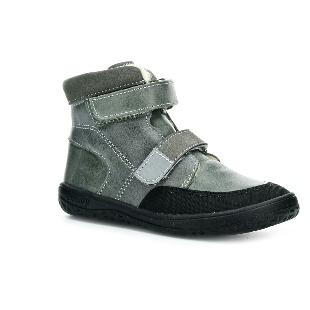 Jonap Falco Winter Slim mit Wolle gefütterte Winterbarfußschuhe