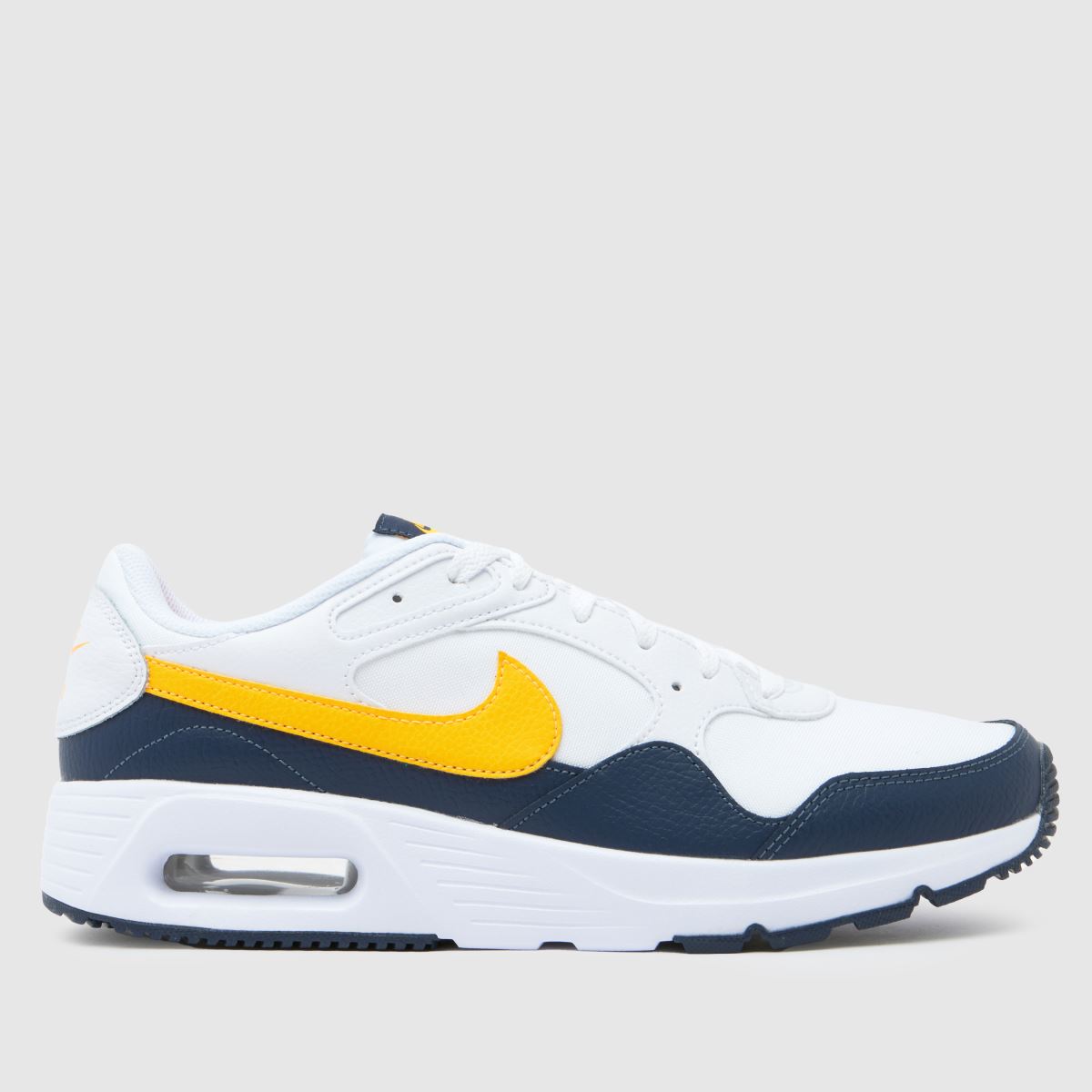 Nike Air Max SC cipők fehér és sárga színben