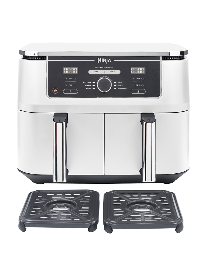 NINJA Heißluftfritteuse AF400EUDBCP Foodi Max Dual Zone in weiß günstig kaufen onesize