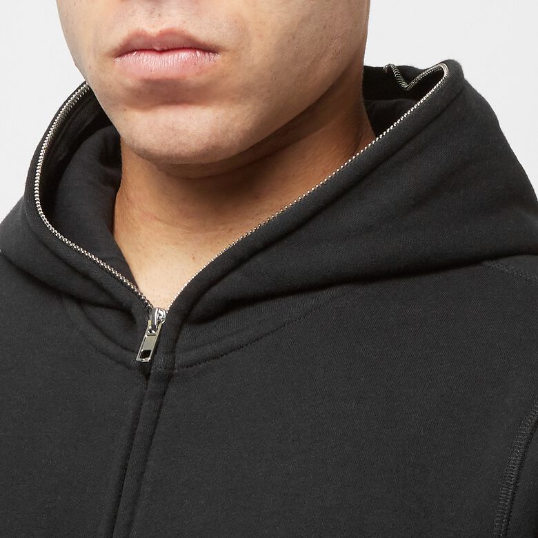 Pleasures Meditation Zip Hoodie black