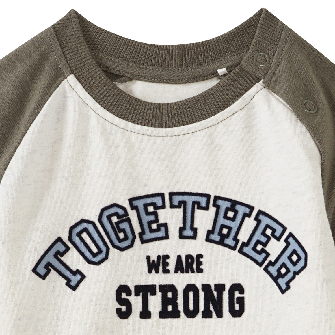 Baby Langarmshirt mit Message-Print