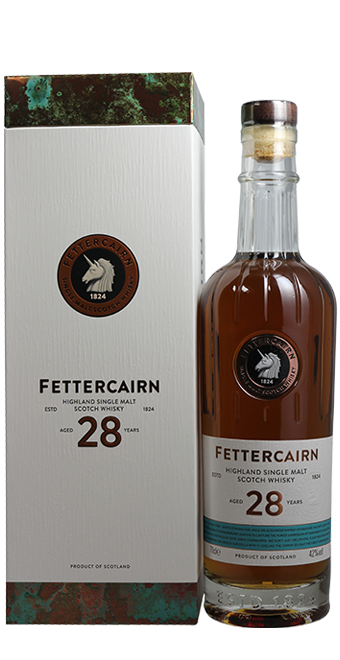 Whisky / Ecosse Fettercairn   Highland  70 cl - Single malt - 28 ans d'âge