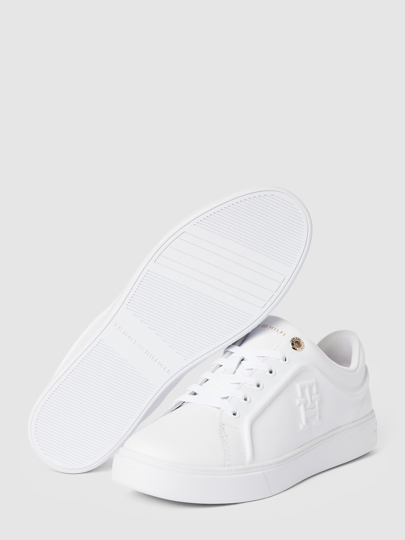 Sneaker aus Leder Modell 'CASUAL' in weiß