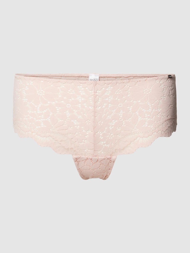 Pants mit Spitzenbesatz Modell 'Wonderfulace' in hellrosa