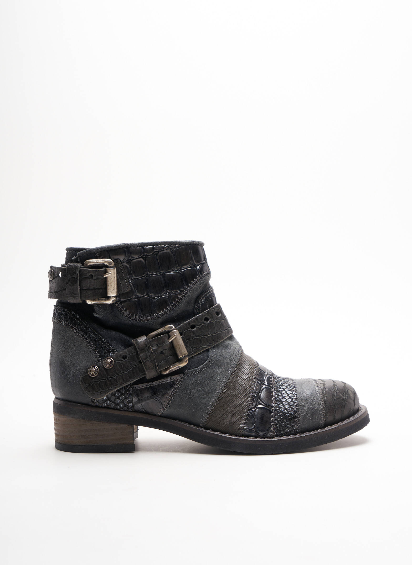 Mimmu Bottines Femme couleur gris