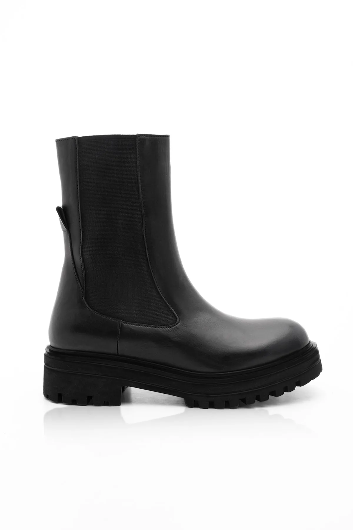 Marjin  Stiefelette - Schwarz - Flacher Absatz