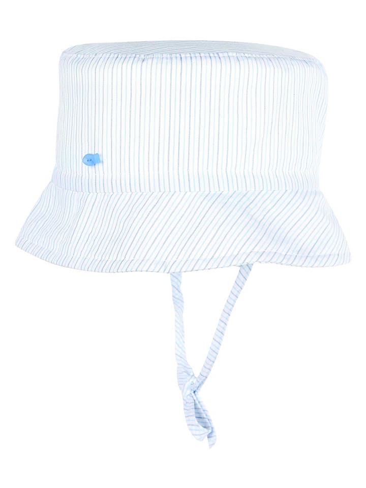Döll Hut in Weiß/ Hellblau günstig kaufen