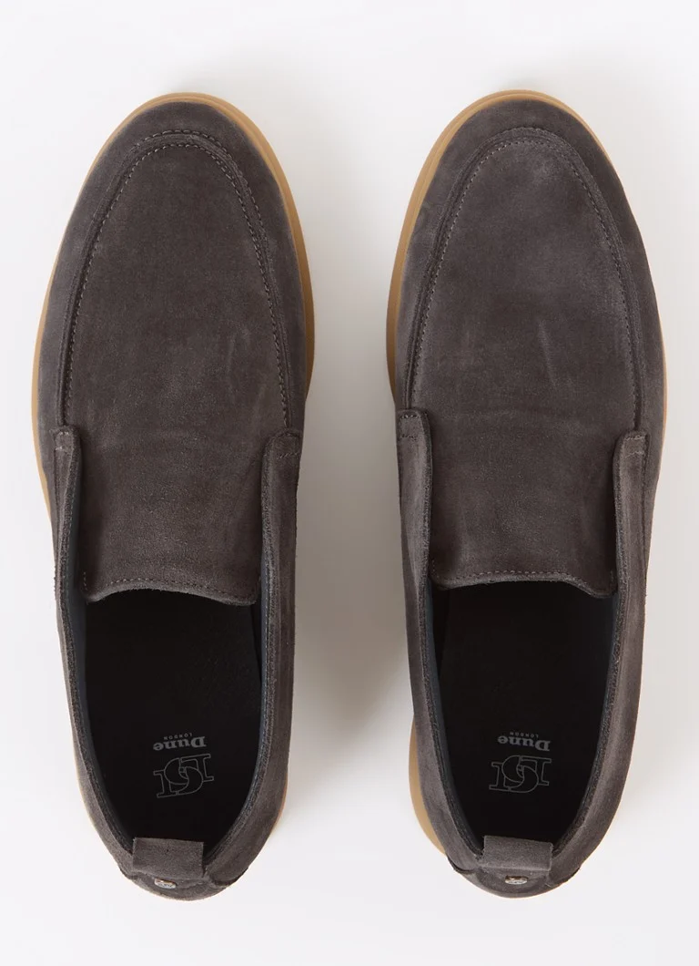 Tênis slip-on de camurça Celsey da Dune London