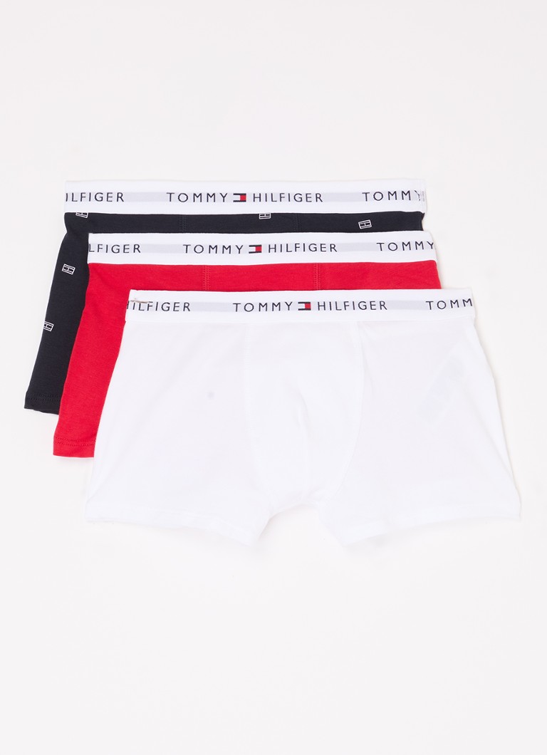 Set de 3 perechi de boxeri cu logo-ul Tommy Hilfiger