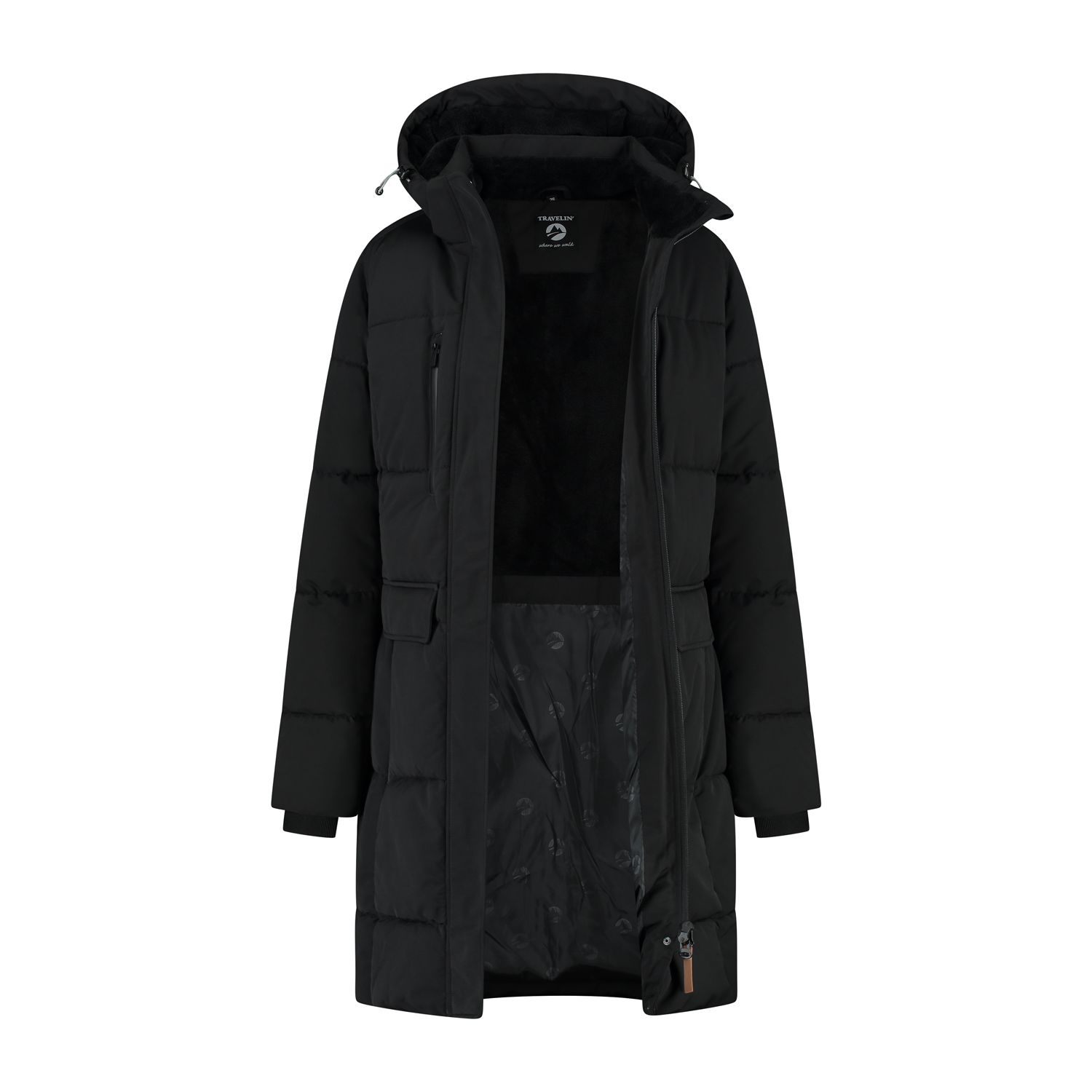 Travelin' Selma Black Damen Jacke