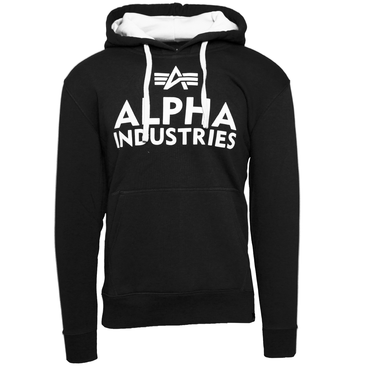 Alpha Industries Foam Print Kapuzenpullover schwarz