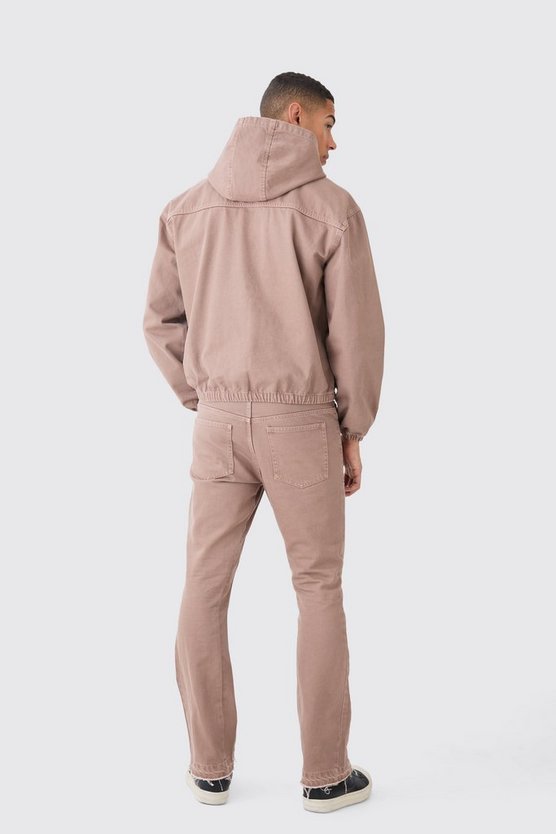 Slim-Fit Schlagjeans