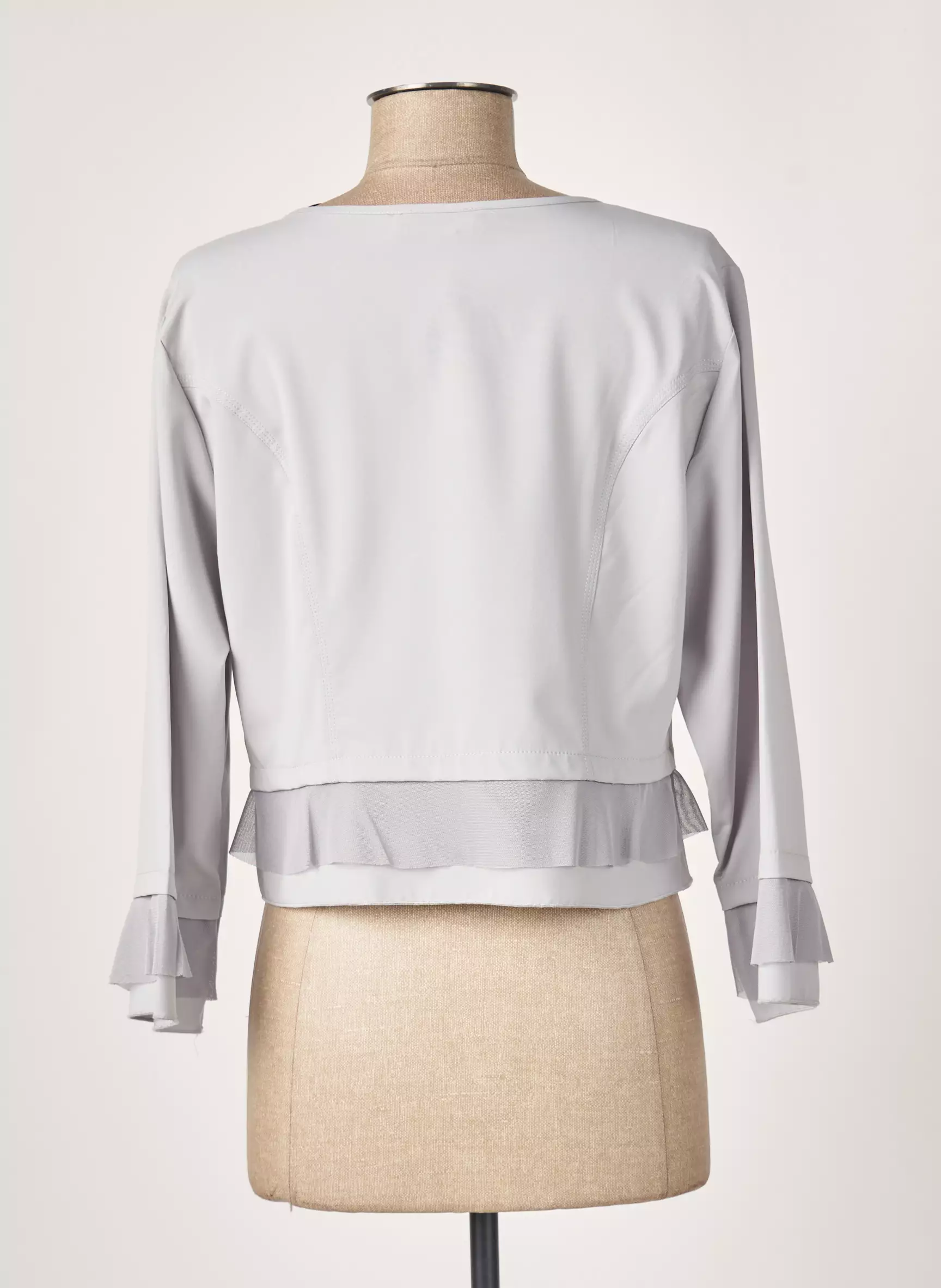 S Quise Vestecasual Femme couleur gris