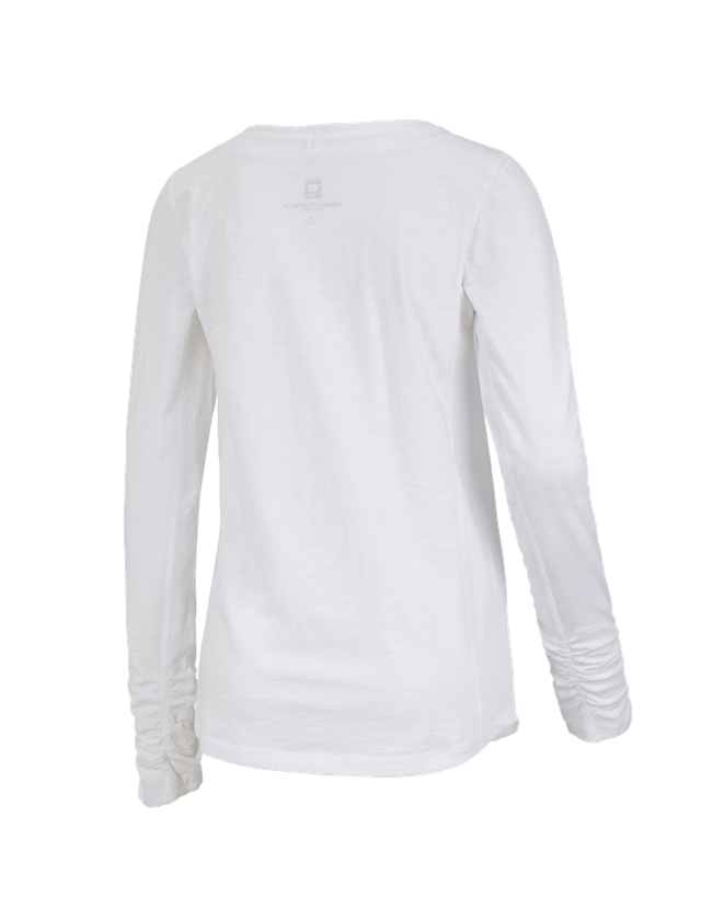 e.s. Longsleeve cotton slub, Damen