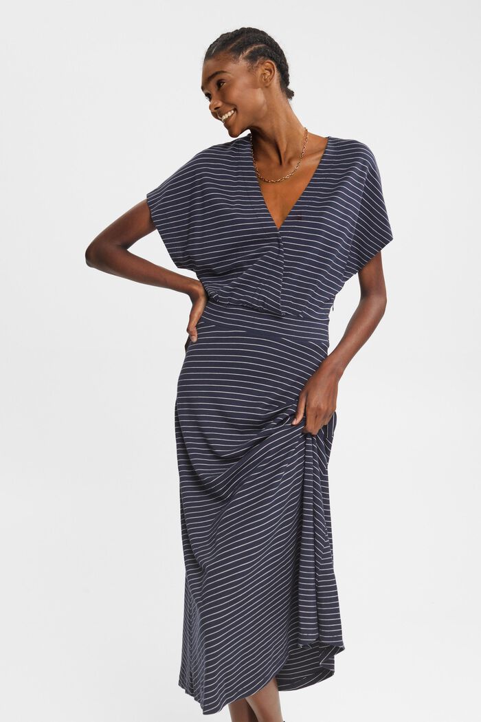 Maxikleid in Wickeloptik