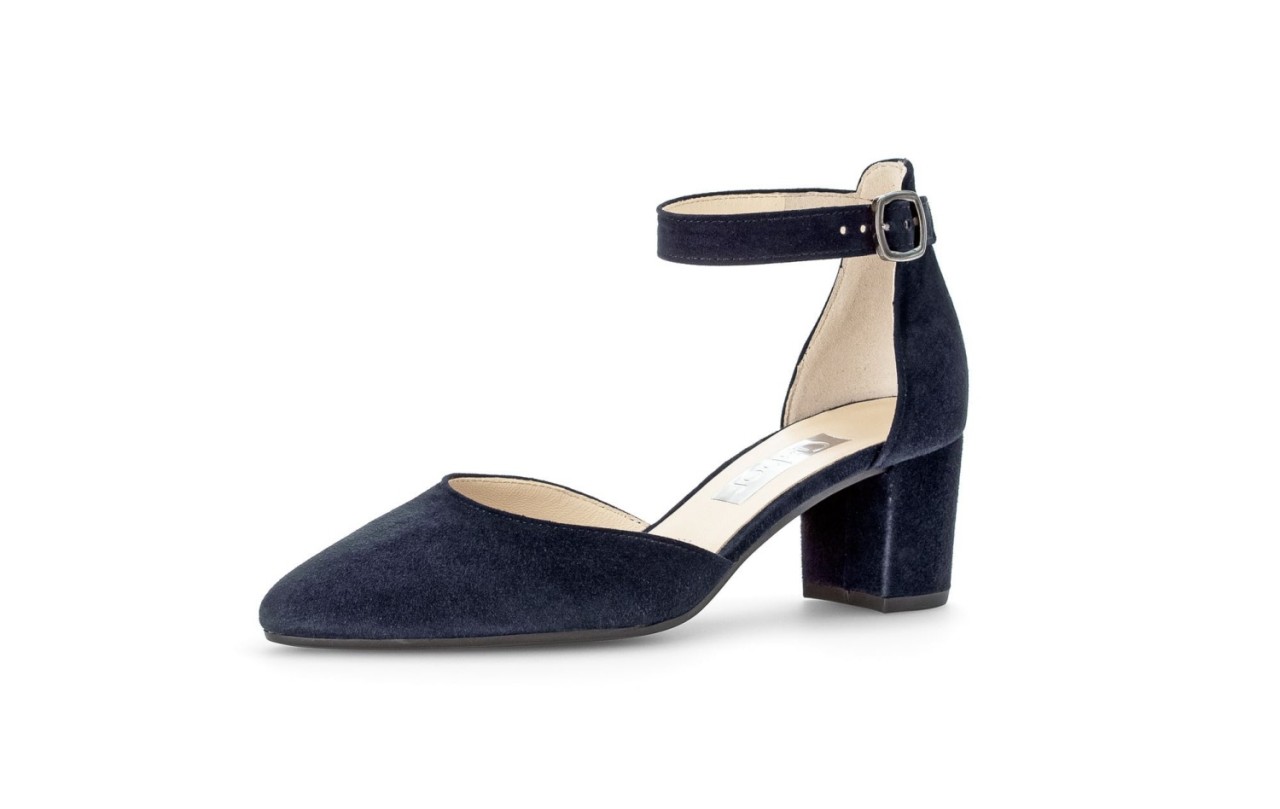 GABOR Ballerinas blau Gabor Fashion Spangenpumps 41.340.16 bla