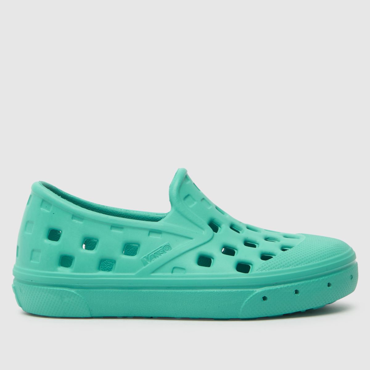 Vans turkosa slip-on trk sandaler för småbarn