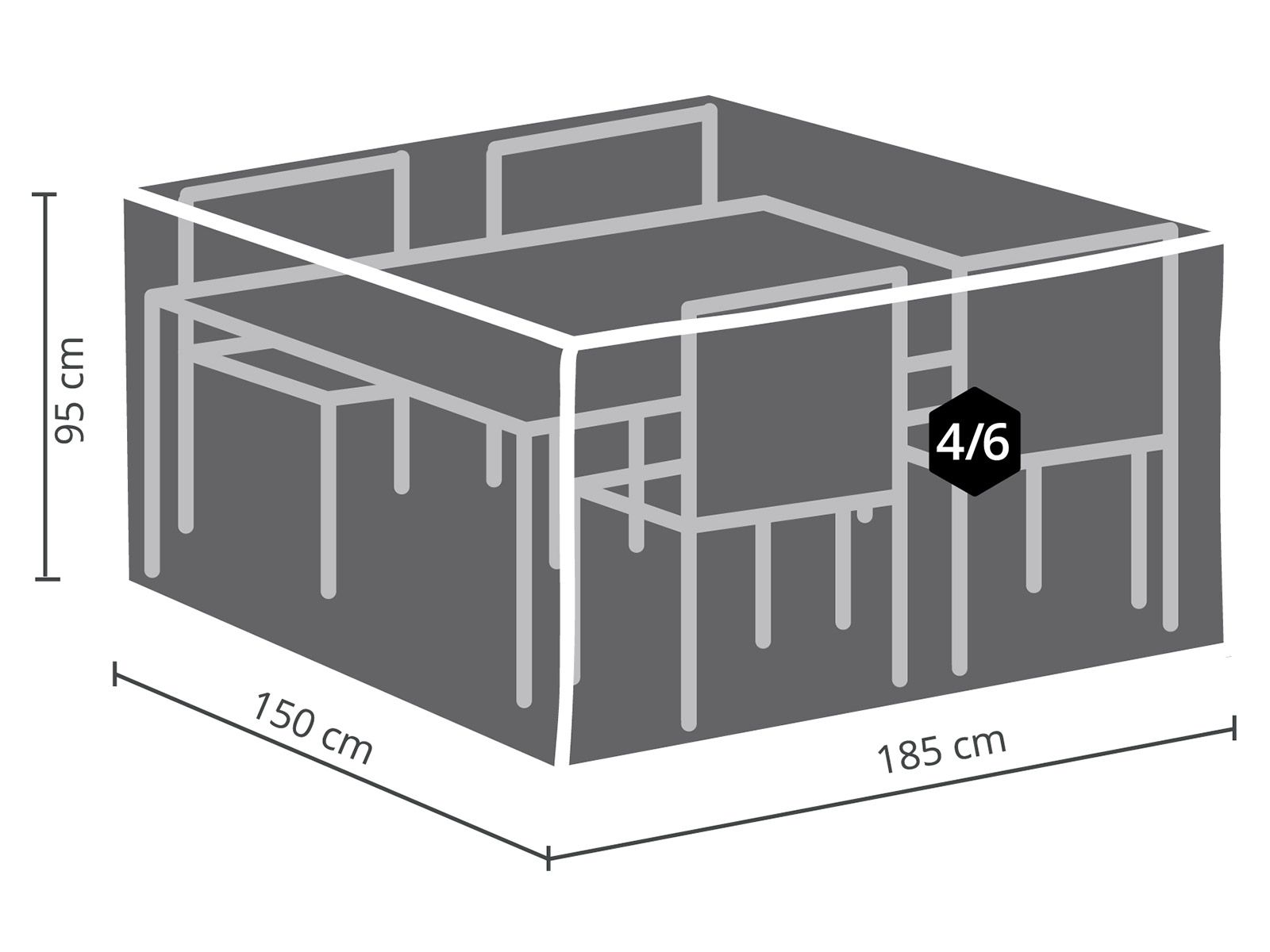 Winza Deluxe Gardenset Schutzhülle