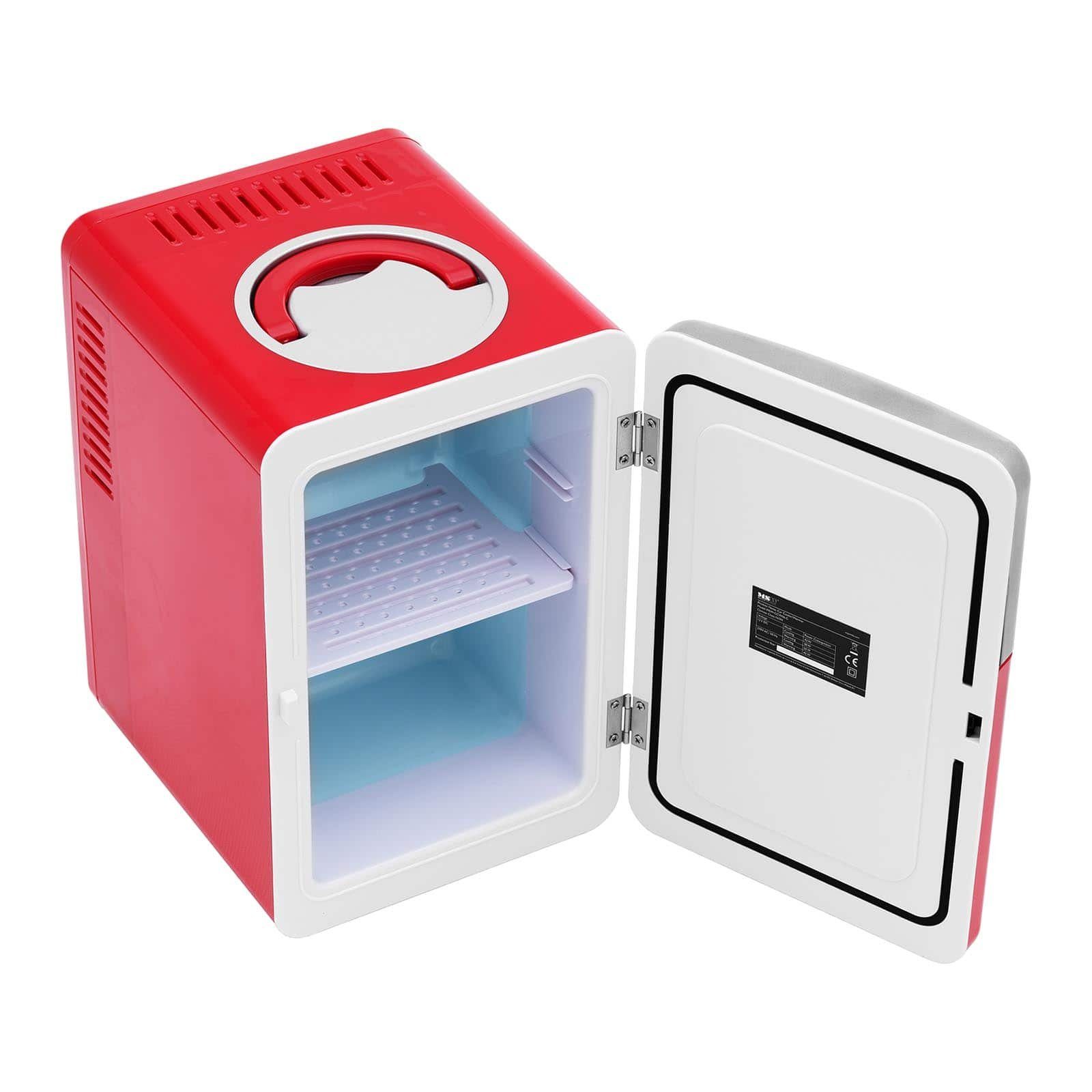 MSW Elektrische Kühlbox Mini-Kühlschrank 12 V/230 V - 2-in-1-Gerät mit Warmhaltefunktion - 6 L
