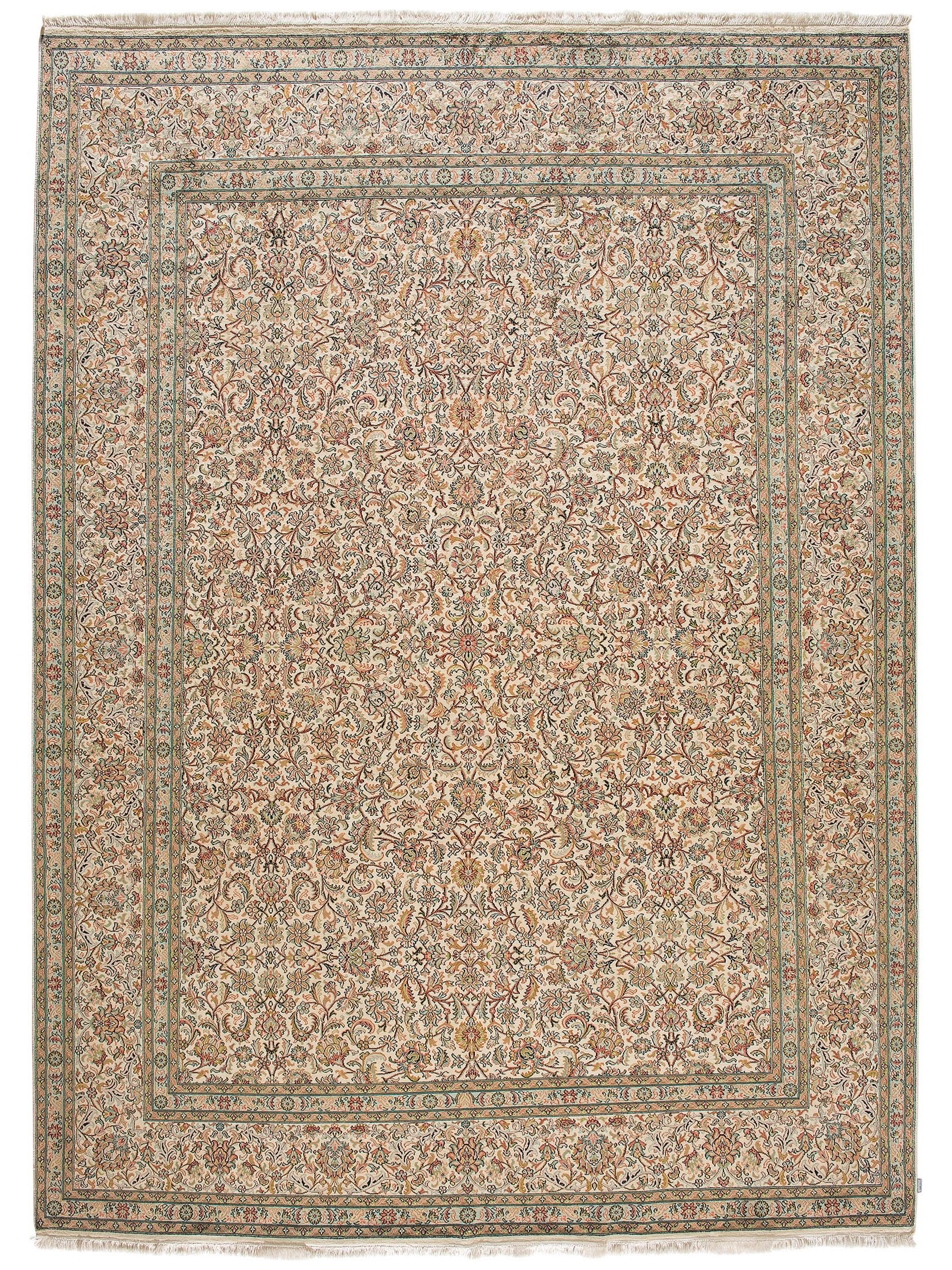 Kaschmir Seide 18/18 ca. 242 x 333 cm, Unikat / Einzelstück