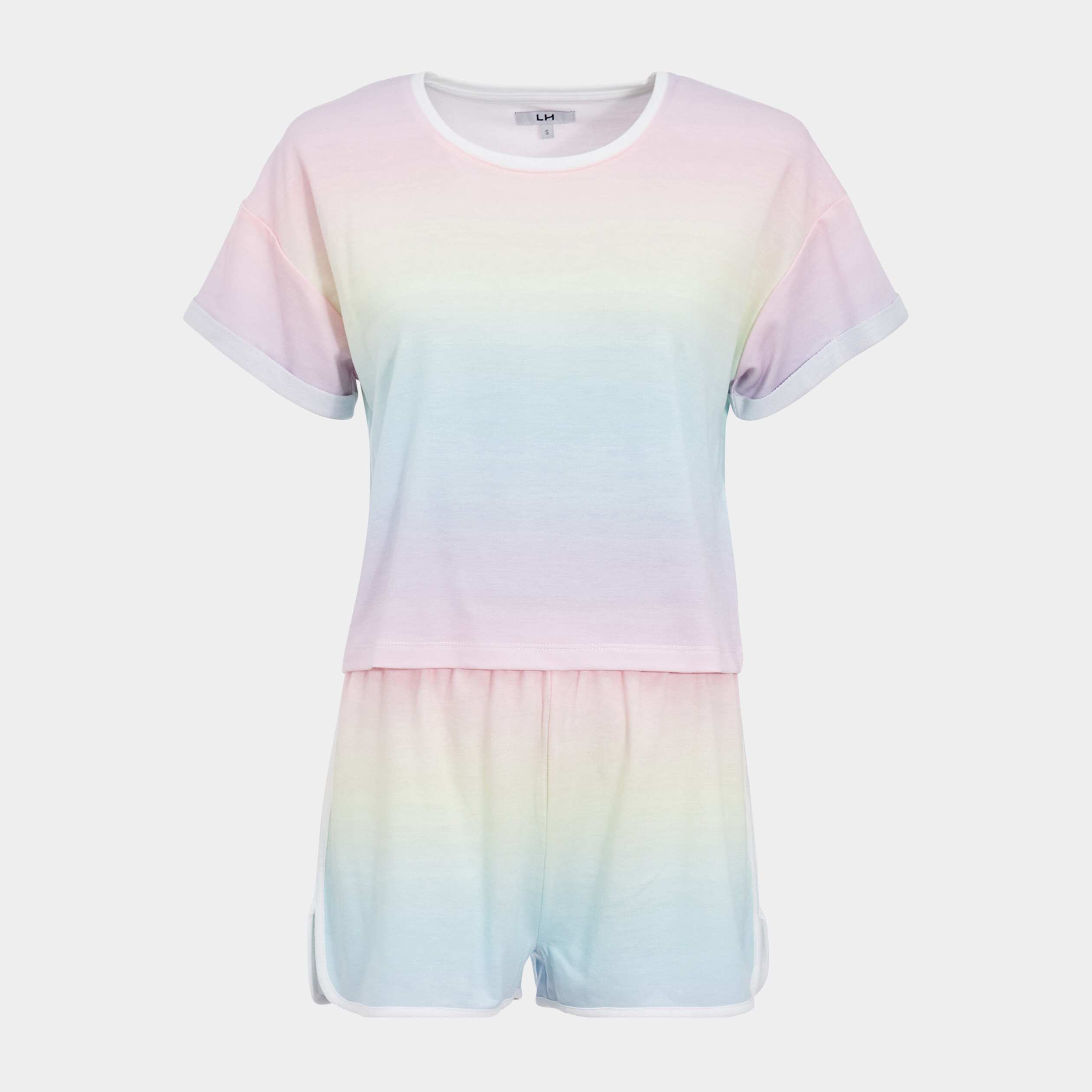 Ensemble pyjama 2 pièces multicolore femme | La Halle