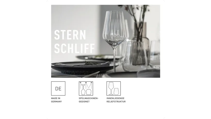RITZENHOFF Champusglas Sternschliff  2er #1 F22