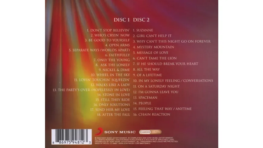 Don't Stop Believin': The Best Of Journey