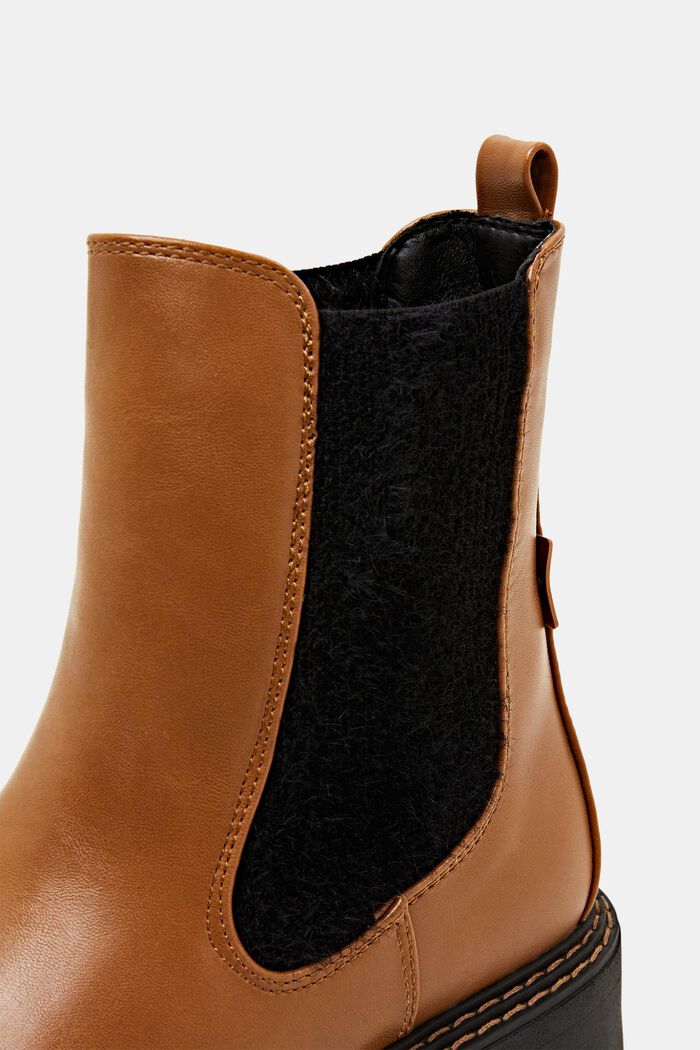 Chelsea Boots aus veganem Leder