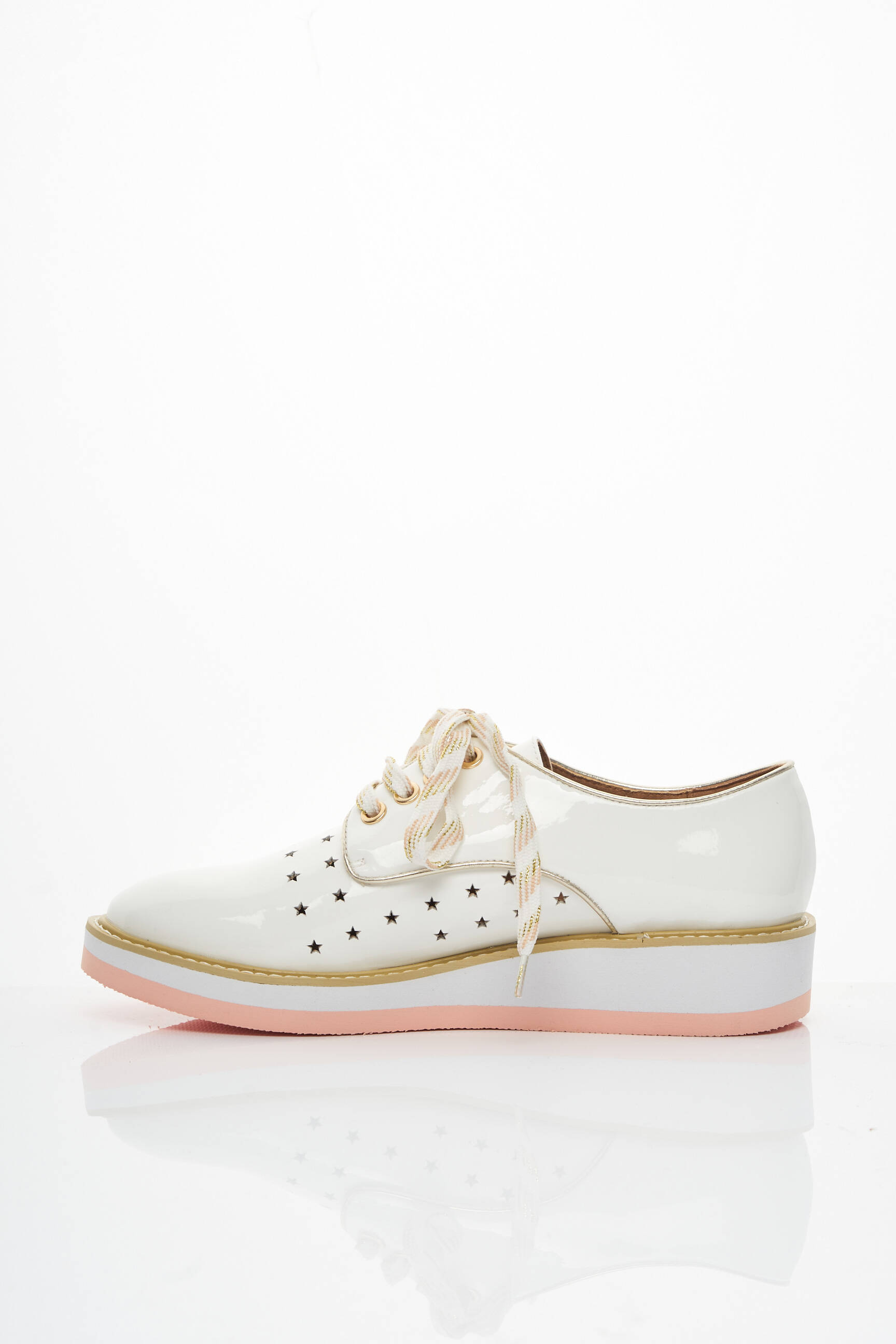 Twopens Derby Femme couleur blanc