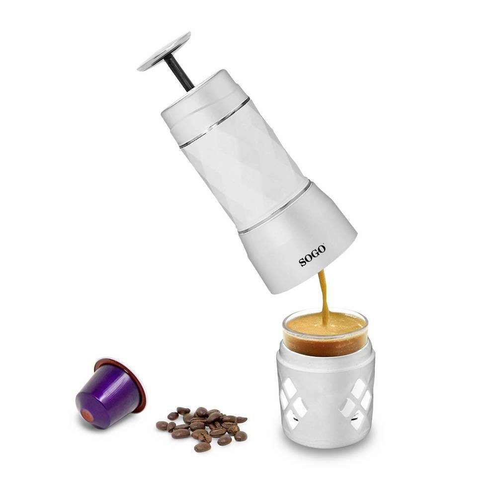 Sogo Espressomaschine 3 in 1 Manuelle Espressomaschine CAF-SS-5611