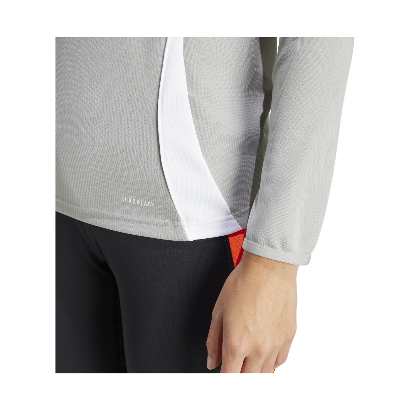 adidas Tiro 24 Trainingstop Damen Grau Weiss
