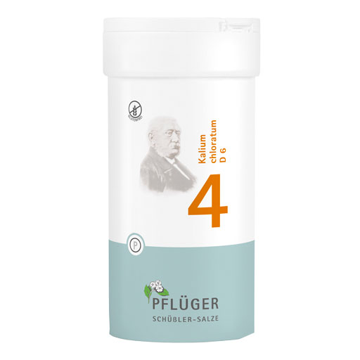 BIOCHEMIE Pflüger 4 Kalium chloratum D 6 Tabletten  400 St  Tabletten