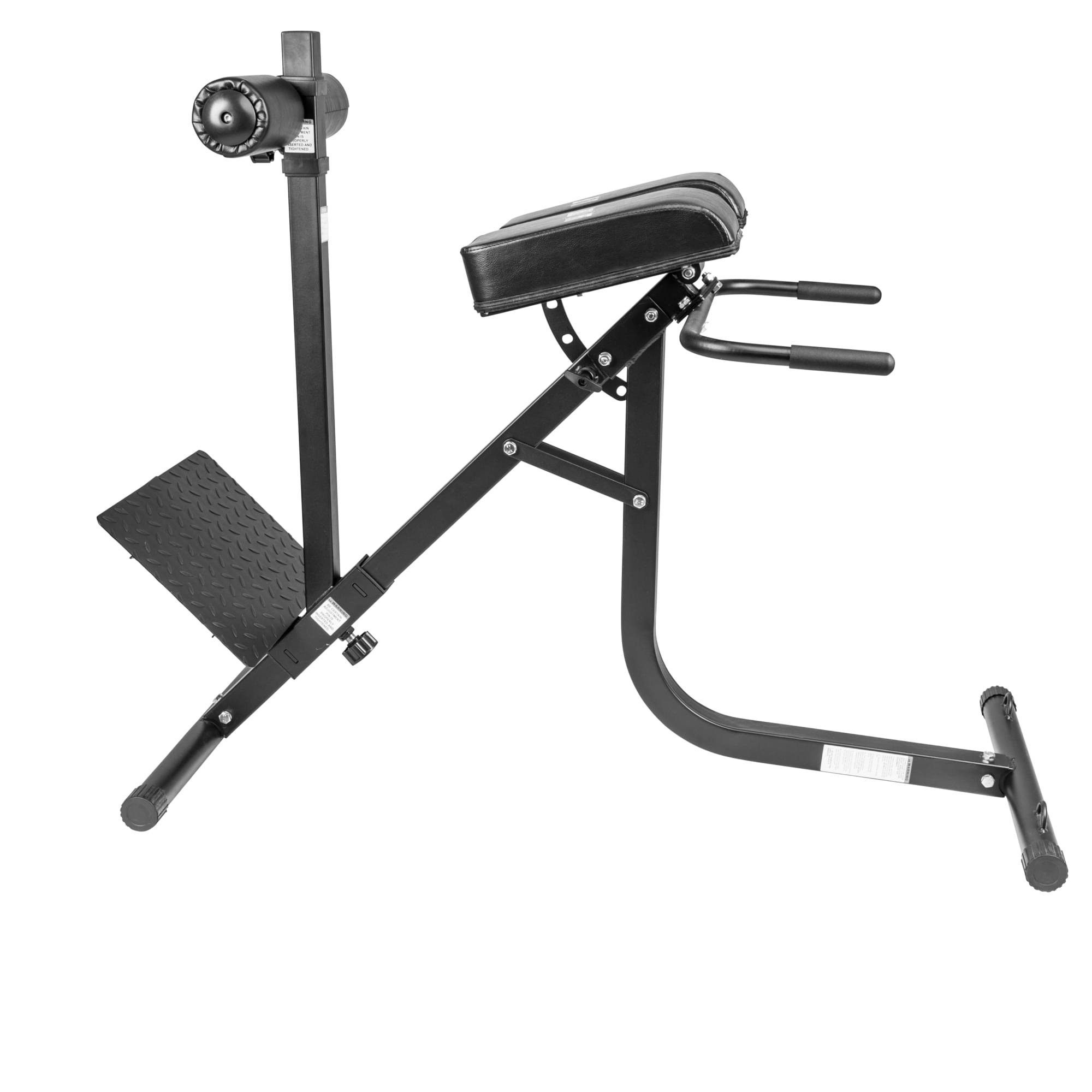 GORILLA SPORTS Rückentrainer 21-Fach Höhenverstellbar, Gepolsterter Beinfixierung, 200kg Belastbar, (1-tlg)