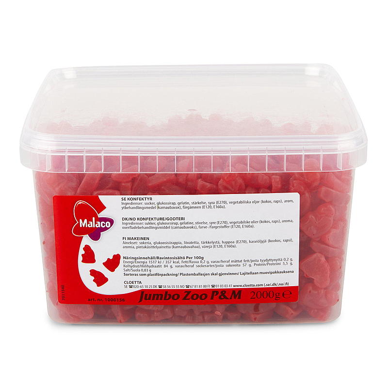 Cloetta Zoo løsvekt 2 kg