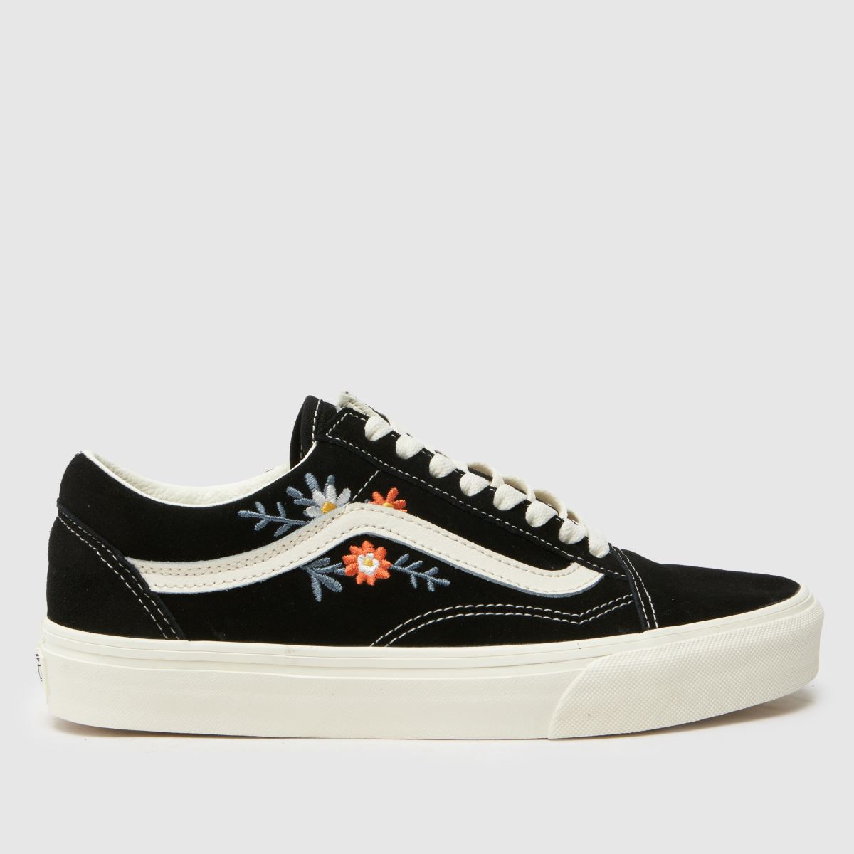 Vans – Old Skool – Svarta, flerfärgade sneakers
